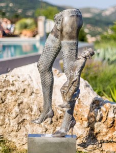 Singing under the string bronze - Geneviève Legrand (20)